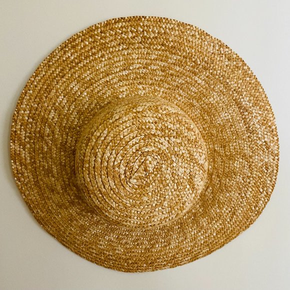 World Market Accessories - WORLD MARKET Women's Wide Brim Straw Hat NWT